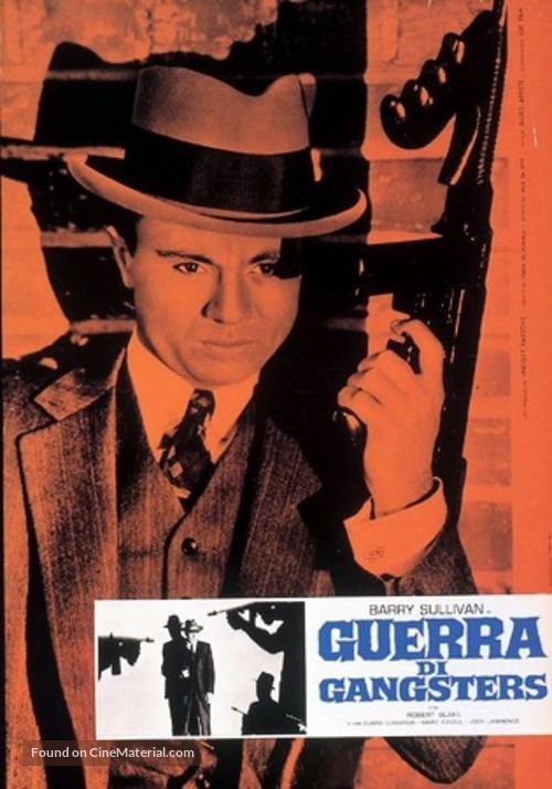 The Purple Gang - Italian Movie Poster