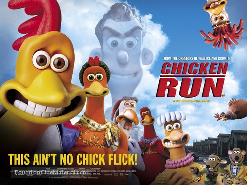 Chicken Run - British Movie Poster
