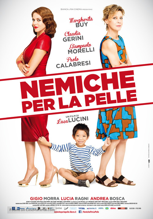 Nemiche per la Pelle - Italian Movie Poster