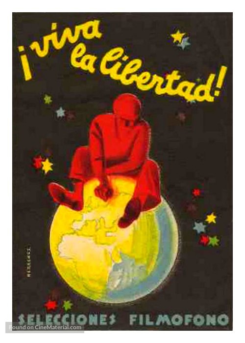 &Agrave; nous la libert&eacute; - Spanish Movie Poster