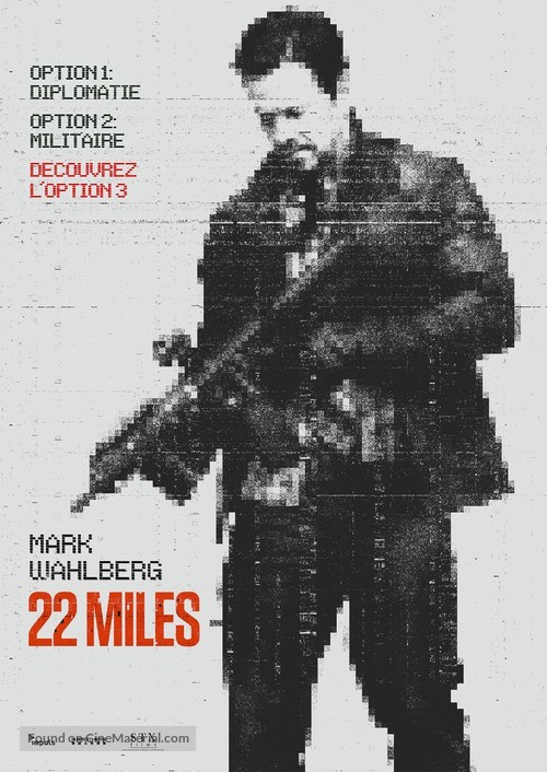 Mile 22 - Swiss Movie Poster