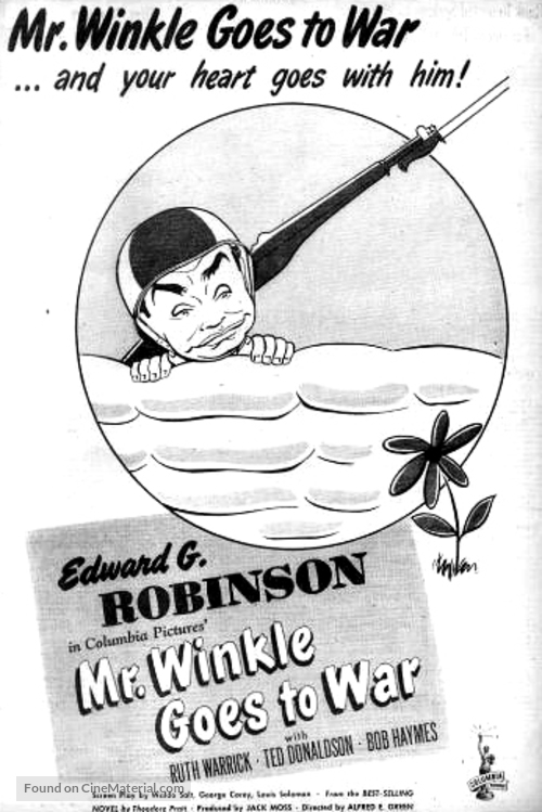 Mr. Winkle Goes to War - poster