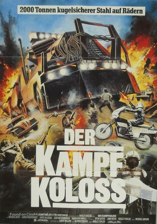 Warlords of the 21st Century - German Movie Poster