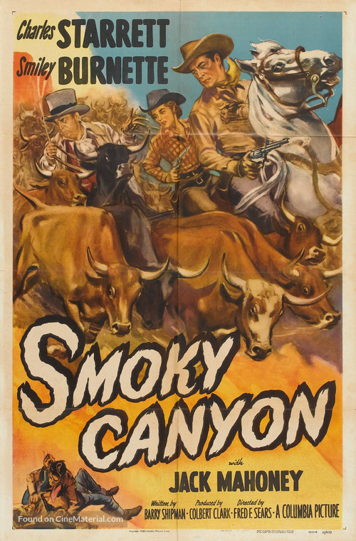 Smoky Canyon - Movie Poster