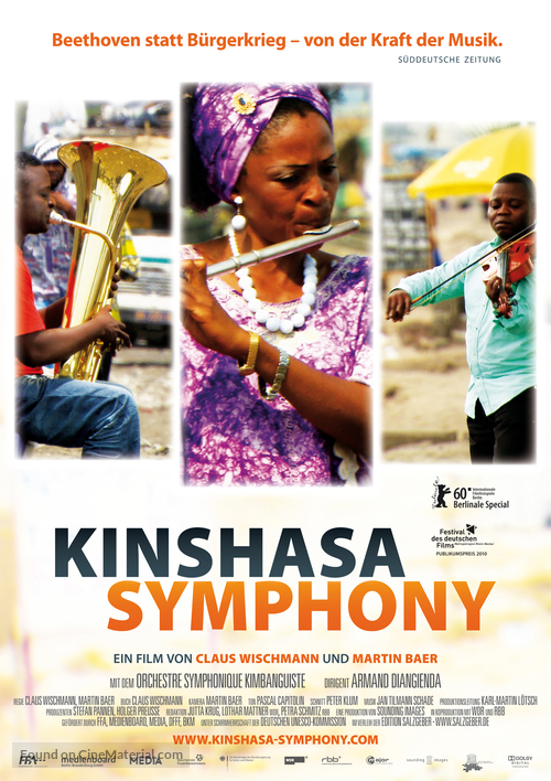 Kinshasa Symphony - Austrian Movie Poster