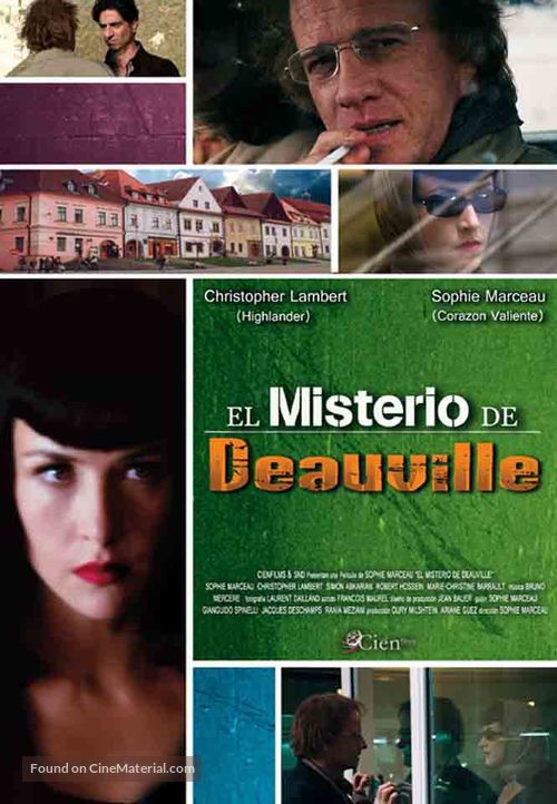 Disparue de Deauville, La - Mexican Movie Poster