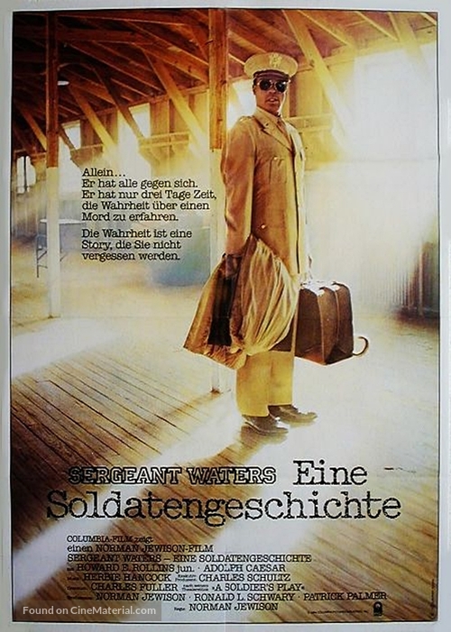 A Soldier&#039;s Story - German Movie Poster