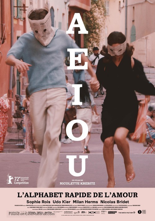 A E I O U - Das schnelle Alphabet der Liebe - French Movie Poster