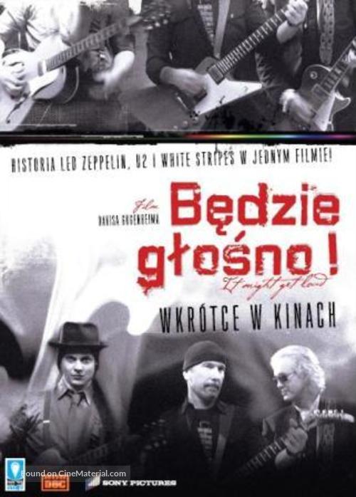 It Might Get Loud - Polish Movie Poster