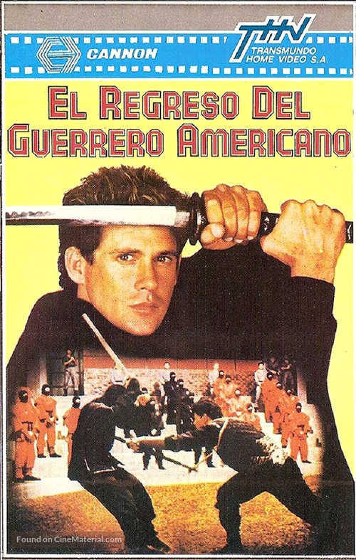 American Ninja 2: The Confrontation - Argentinian VHS movie cover