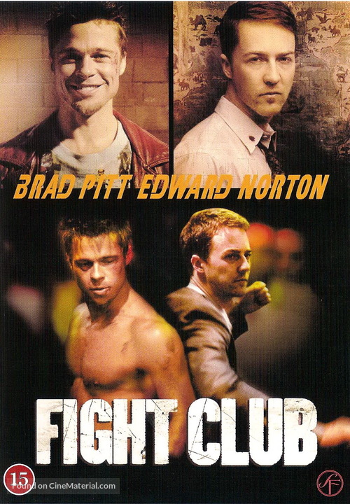 Fight Club - Danish DVD movie cover