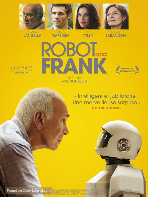 Robot &amp; Frank - French Movie Poster