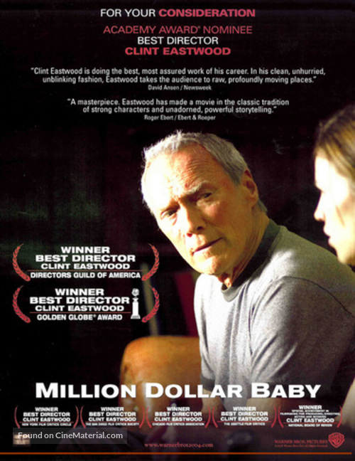 Million Dollar Baby Classic Large Movie Poster Art Print A0 A1 A2 A3 A4 Maxi 