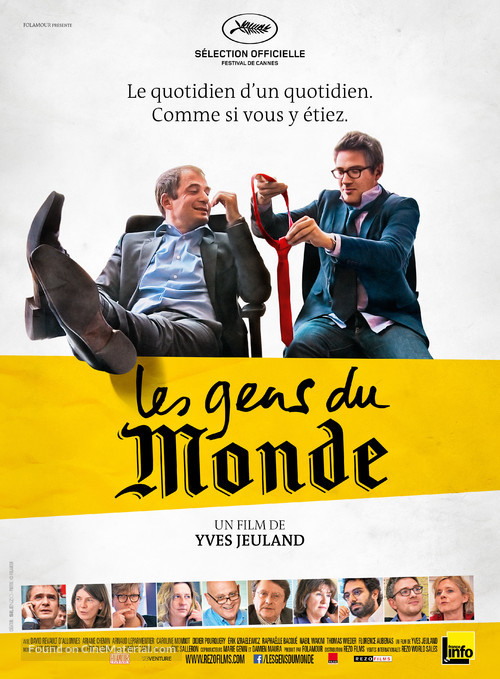 Les gens du Monde - French Movie Poster