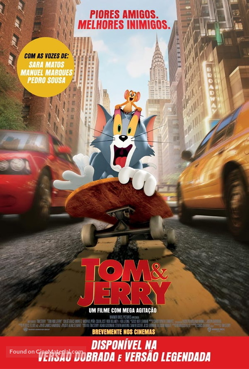 Tom and Jerry - Portuguese Movie Poster