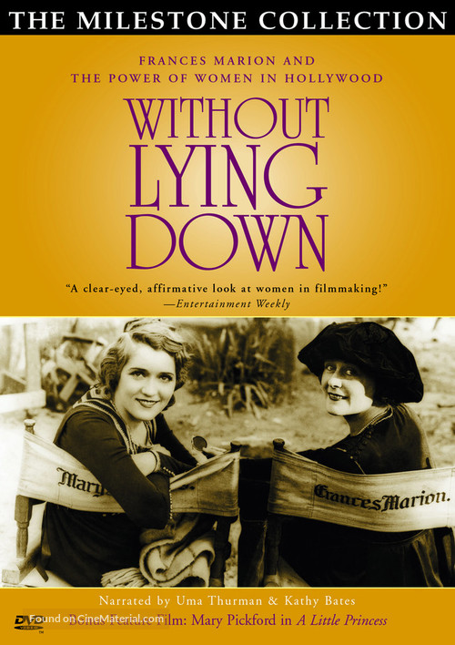 Without Lying Down: Frances Marion and the Power of Women in Hollywood - DVD movie cover