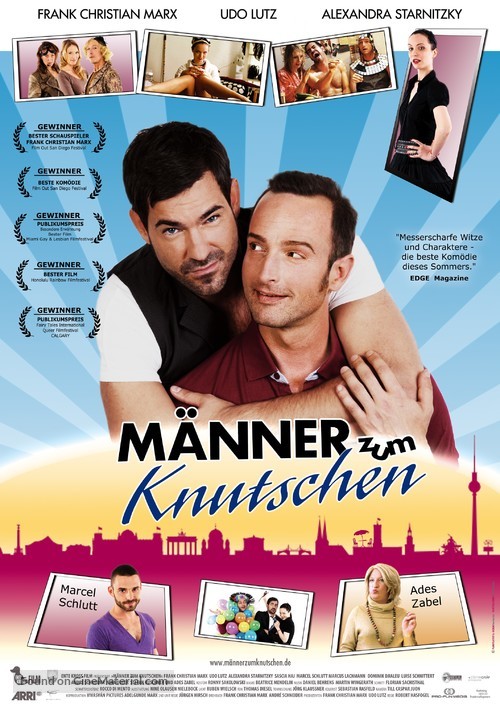 M&auml;nner zum knutschen - German Movie Poster