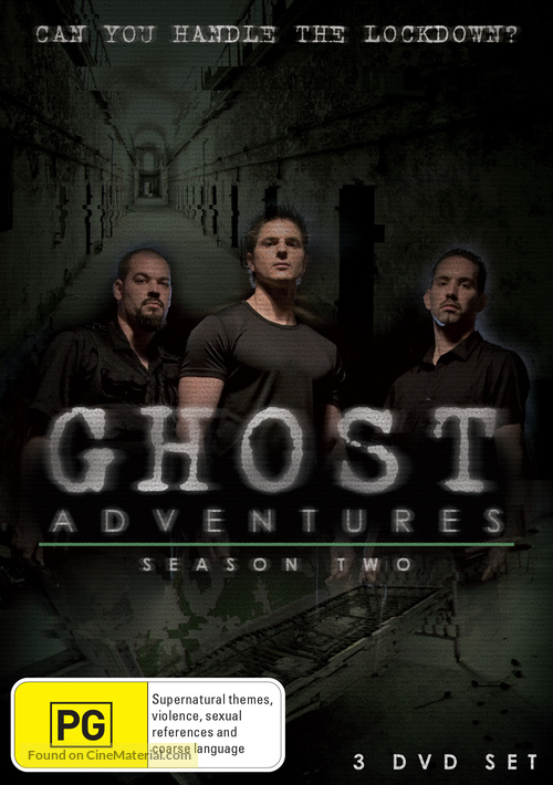 &quot;Ghost Adventures&quot; - Australian DVD movie cover