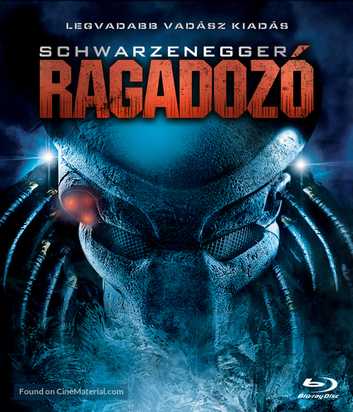Predator - Hungarian Blu-Ray movie cover