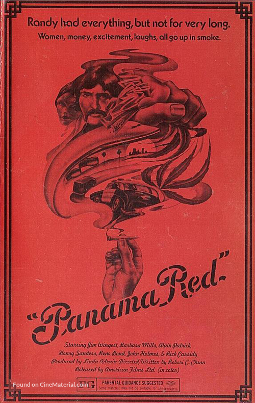 Panama Red - Finnish VHS movie cover