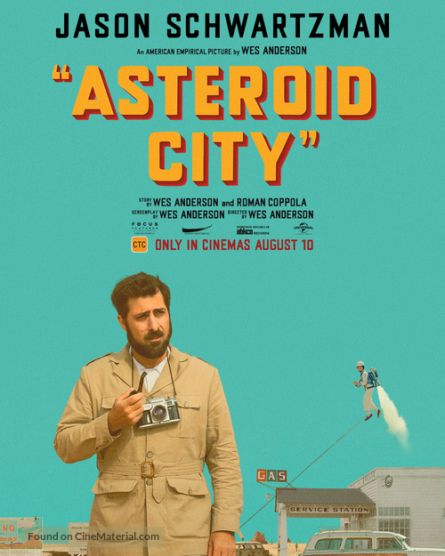 Asteroid City - New Zealand Movie Poster