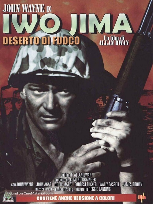 Sands of Iwo Jima - Italian DVD movie cover
