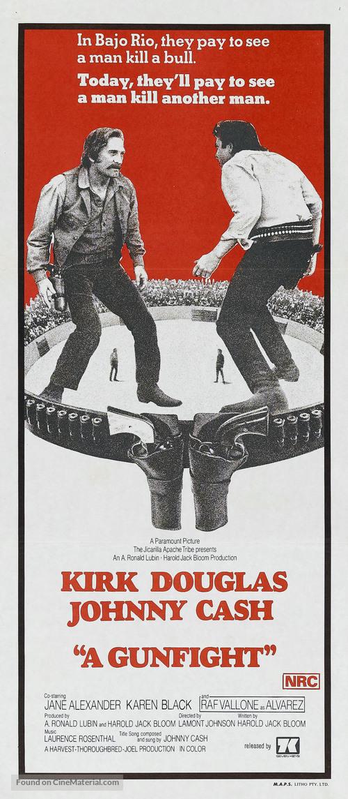 A Gunfight - Australian Movie Poster