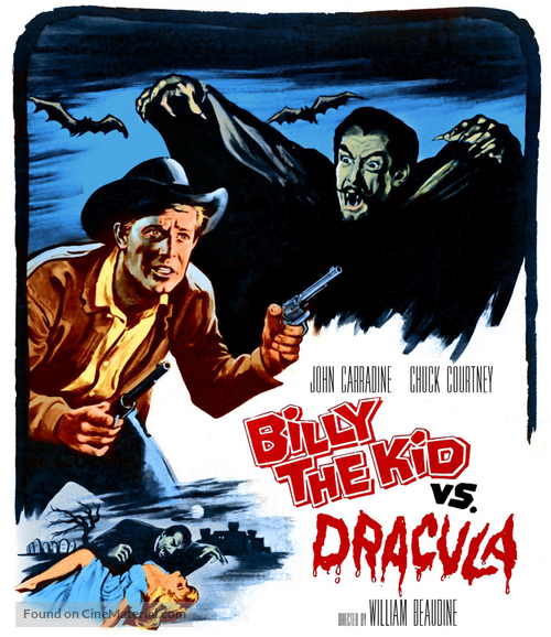 Billy the Kid versus Dracula - Blu-Ray movie cover