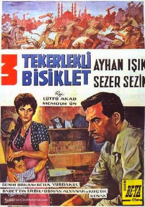 &Uuml;&ccedil; tekerlekli bisiklet - Turkish Movie Poster