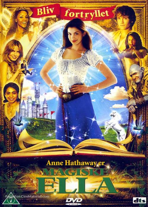 Ella Enchanted - Danish DVD movie cover