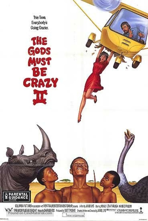 The Gods Must Be Crazy 2 - Movie Poster