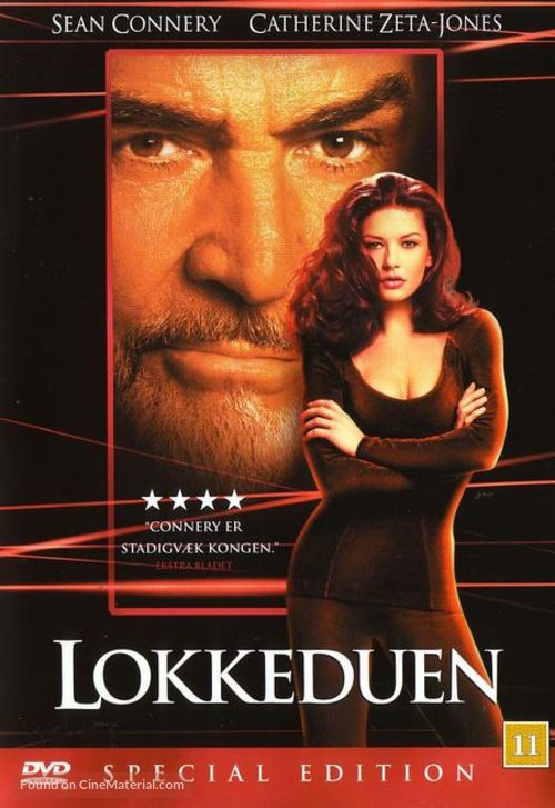 Entrapment - Danish DVD movie cover