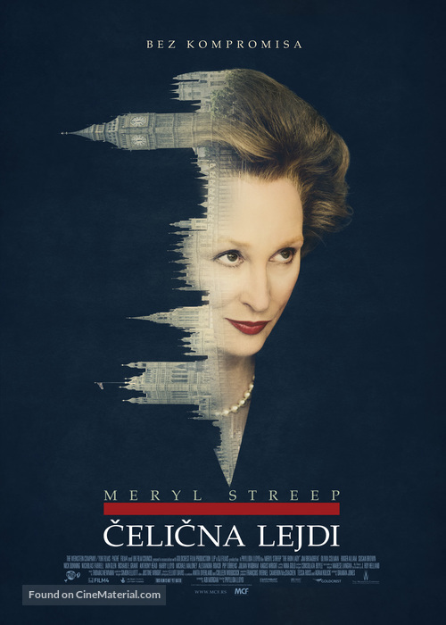 The Iron Lady - Serbian Movie Poster