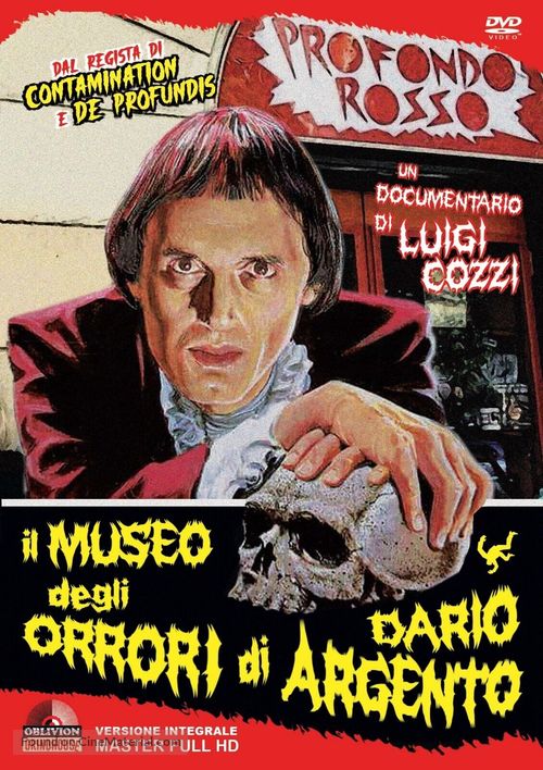 Il mondo di Dario Argento 3: Il museo degli orrori di Dario Argento - Italian DVD movie cover