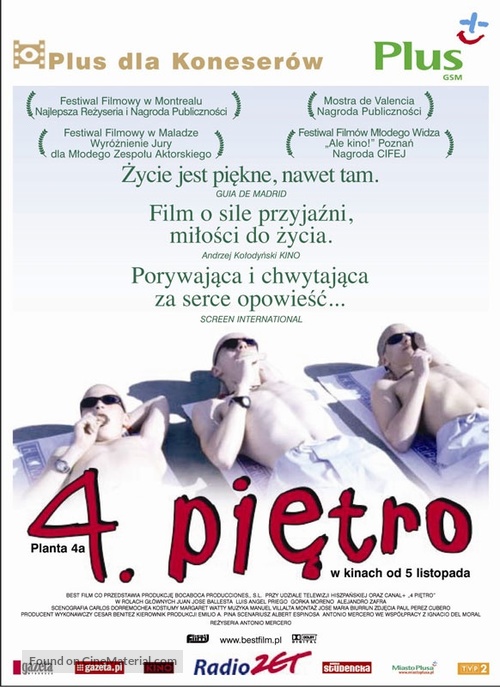 Planta 4&ordf; - Polish Movie Poster