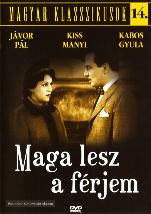 Maga lesz a f&eacute;rjem - Hungarian Movie Cover