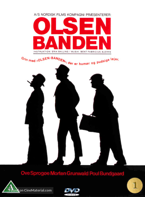 Olsen-banden - Danish DVD movie cover