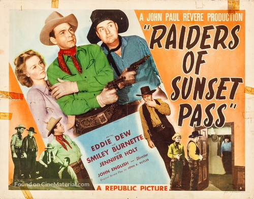 Raiders of Sunset Pass - Movie Poster