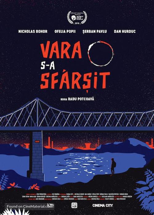 Vara s-a sf&acirc;rsit - Romanian Movie Poster