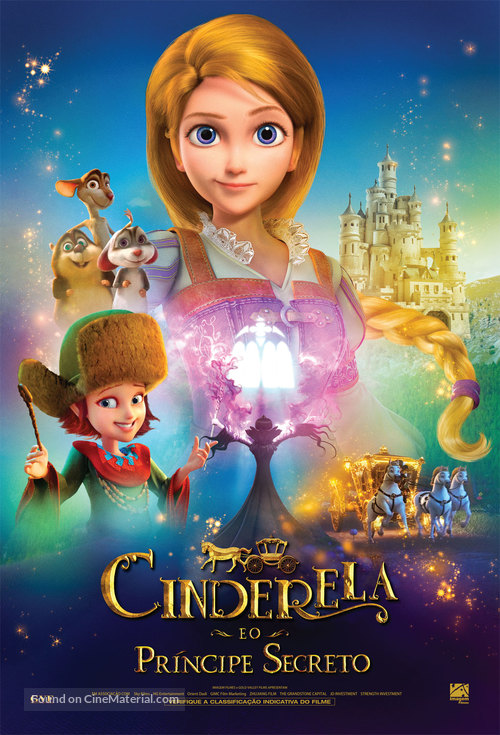 Cinderella and the Secret Prince - Brazilian Movie Poster