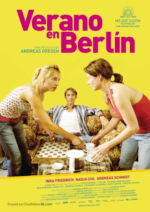 Sommer vorm Balkon - Spanish Movie Poster