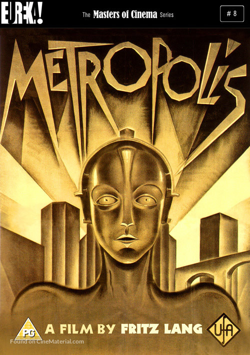 Metropolis - British DVD movie cover