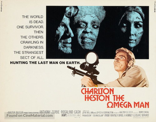 The Omega Man - Theatrical movie poster
