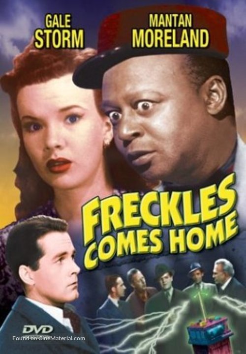 Freckles Comes Home - DVD movie cover