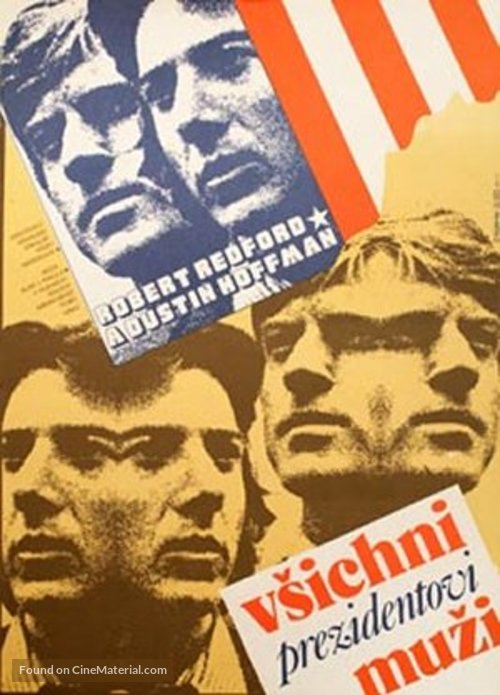 All the President&#039;s Men - Czech Movie Poster