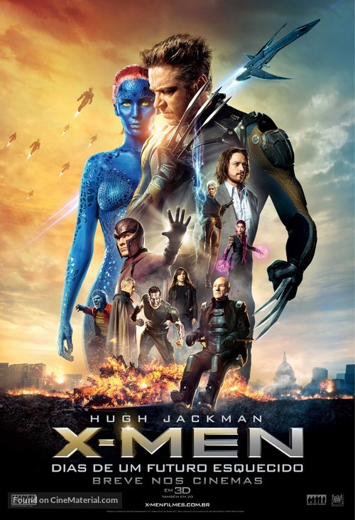 X-Men: Days of Future Past - Brazilian Movie Poster