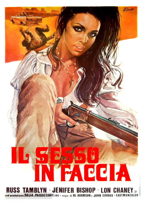 The Female Bunch - Italian Movie Poster
