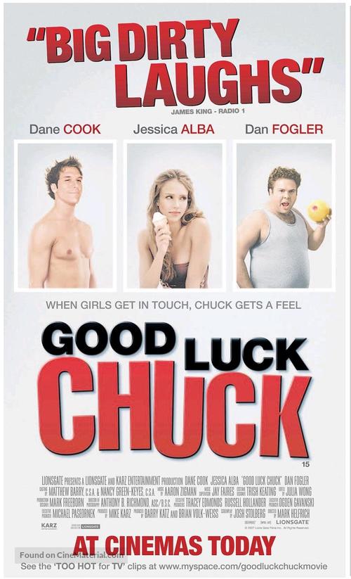 Good Luck Chuck - British Movie Poster