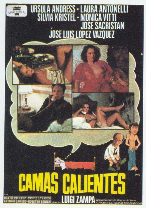 Letti selvaggi - Spanish Movie Poster