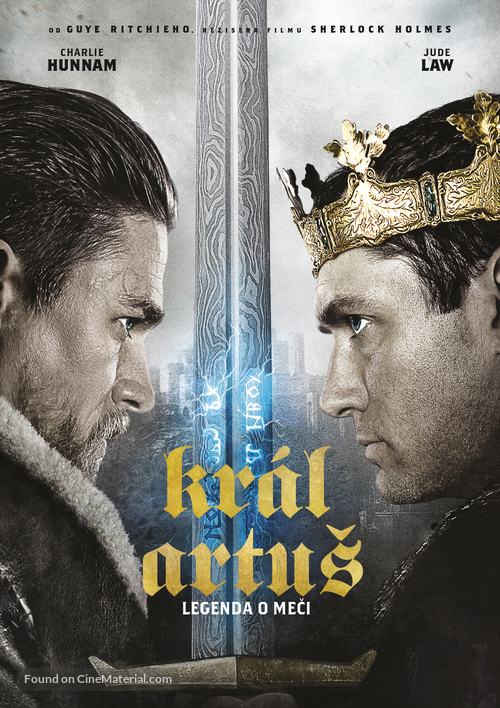 King Arthur: Legend of the Sword - Czech DVD movie cover